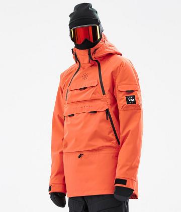 Dope Akin Skijakker Herre Orange | DKDN2883