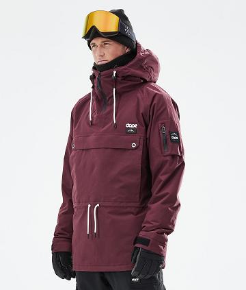 Dope Annok 2021 Snowboardjakker Herre Bordeaux | DKCE2758