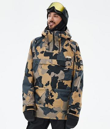 Dope Annok Snowboardjakker Herre Camo | DKQZ2753