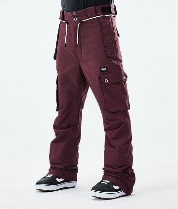 Dope Iconic 2021 Snowboard Bukser Herre Bordeaux | DKVD2589