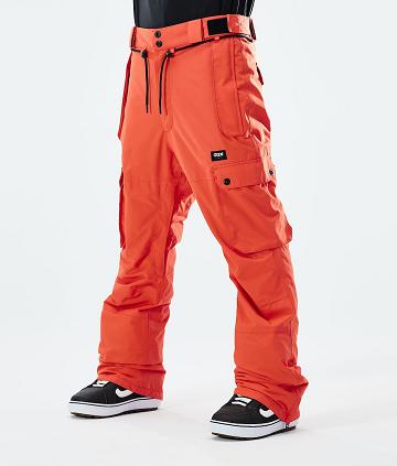 Dope Iconic 2021 Snowboard Bukser Herre Orange | DKWY2584