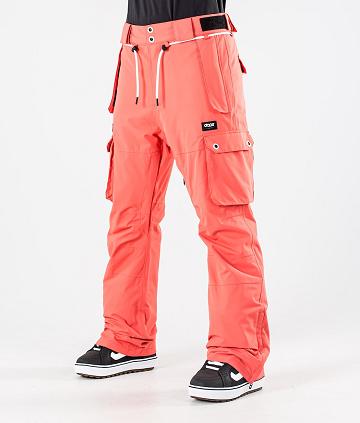 Dope Iconic W 2020 Snowboard Bukser Dame Orange | DKMA3278