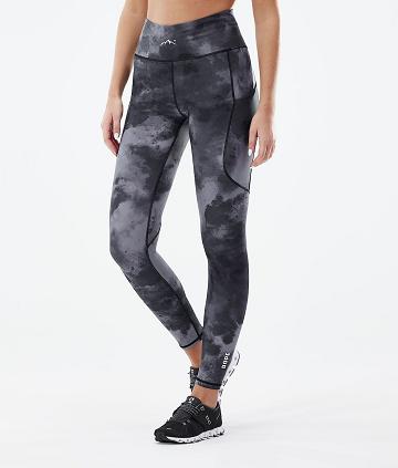 Dope Lofty Tech Leggings Dame Sort | DKPQ3799