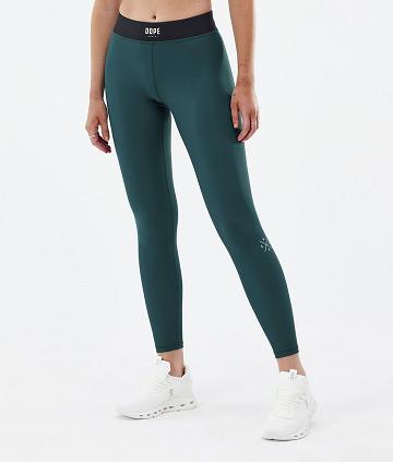 Dope Razor Leggings Dame Grøn | DKBC3811