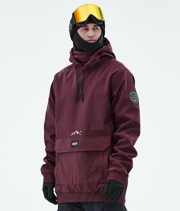 Dope Wylie Patch Snowboardjakker Herre Bordeaux | DKZG2831