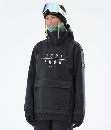 Dope Wylie W DS Snowboardjakker Dame Sort | DKRW3520