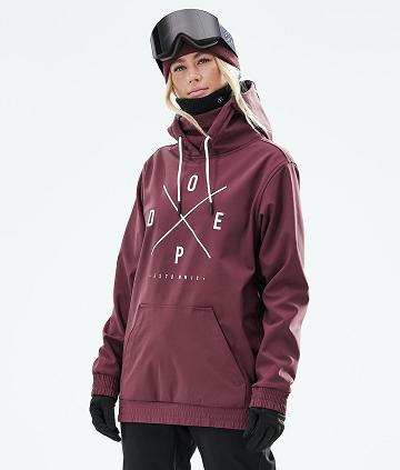 Dope Yeti 2021 2X-Up Skijakker Dame Bordeaux | DKAP3694