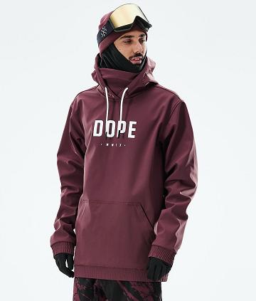 Dope Yeti 2021 Capital Snowboardjakker Herre Bordeaux | DKFM2838