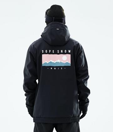 Dope Yeti 2021 Range Snowboardjakker Herre Sort | DKAP2841