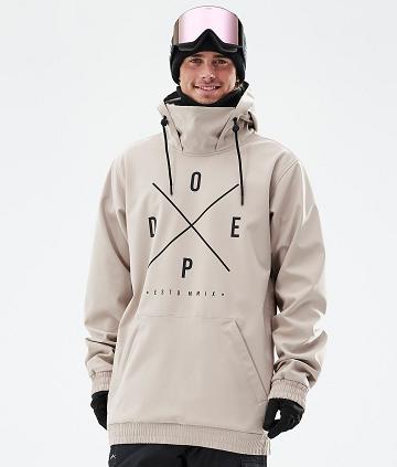 Dope Yeti 2X-Up Snowboardjakker Herre Brune | DKWY2850