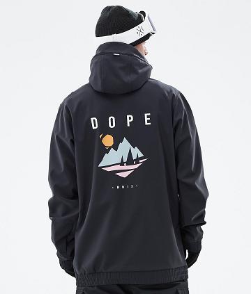 Dope Yeti Pine Skijakker Herre Sort | DKVD2970