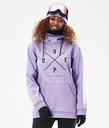 Dope Yeti W 2X-Up Snowboardjakker Dame Lilla | DKOR3540