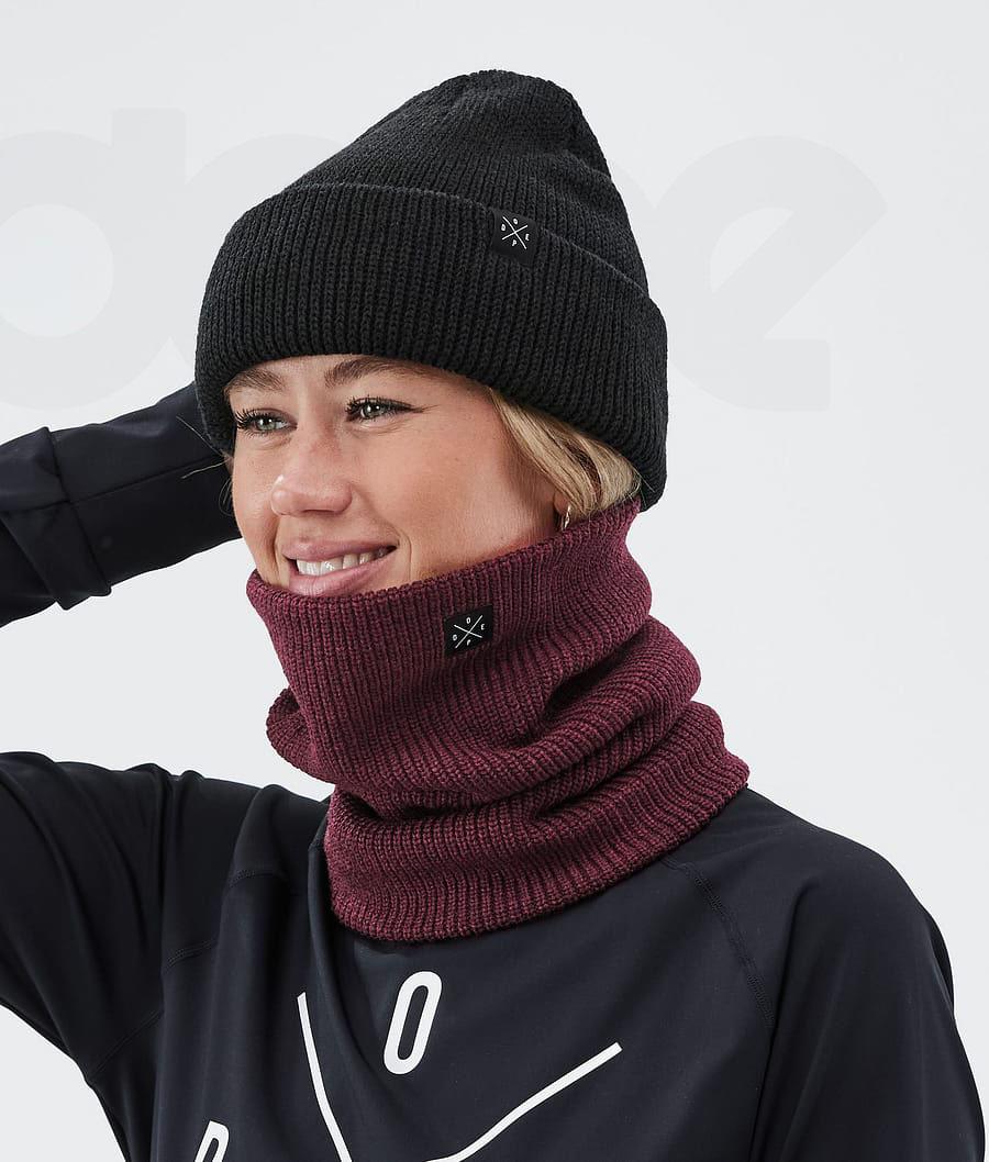 Dope 2X-UP Strikket 2021 Maske Dame Bordeaux | DKHK3975