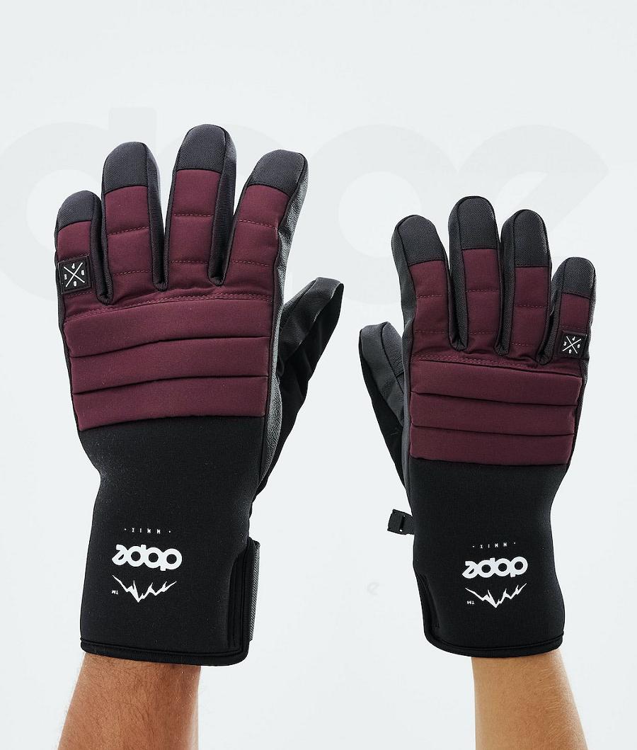 Dope Ace 2021 Handsker Dame Bordeaux | DKOR3931