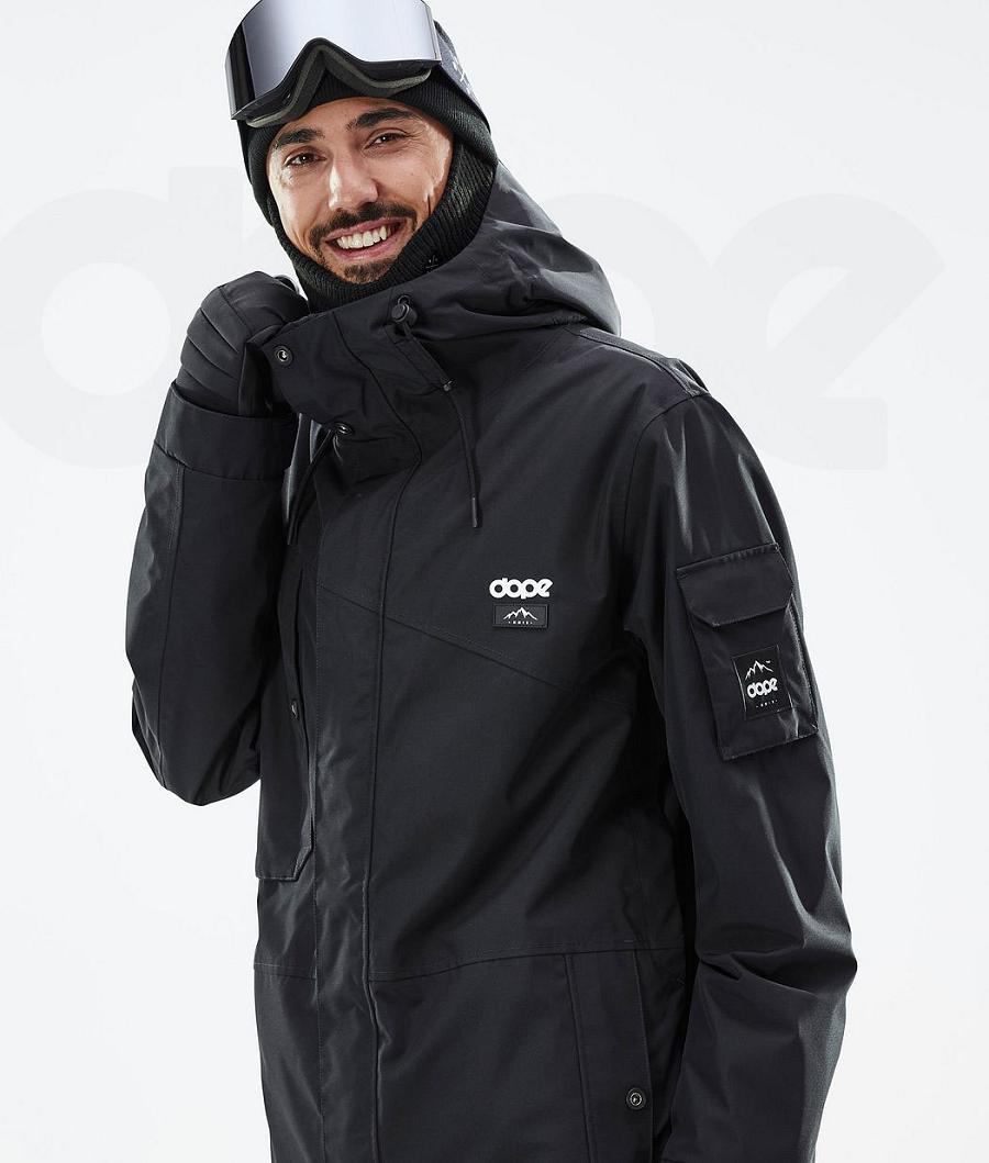 Dope Adept 2020 Snowboardjakker Herre Sort | DKRW2724