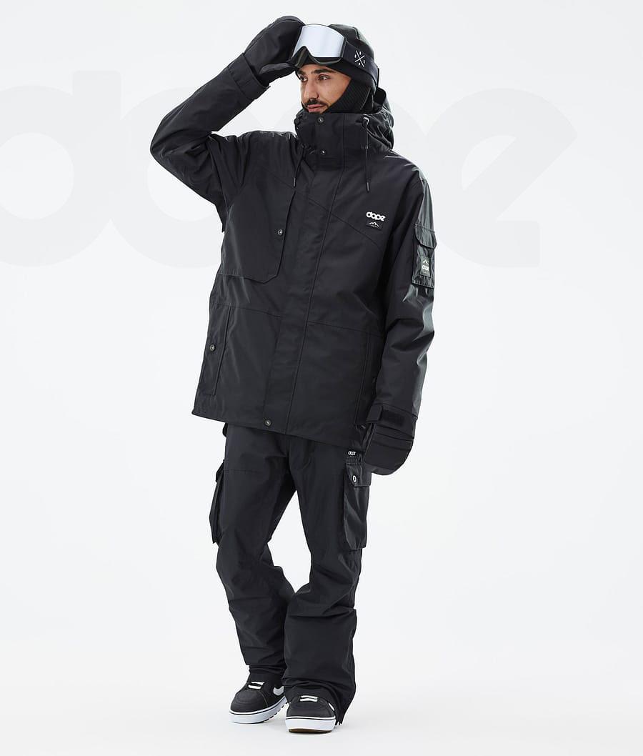 Dope Adept 2020 Snowboardjakker Herre Sort | DKRW2724