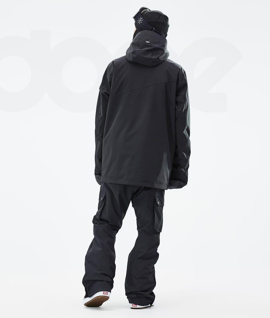 Dope Adept 2020 Snowboardjakker Herre Sort | DKRW2724