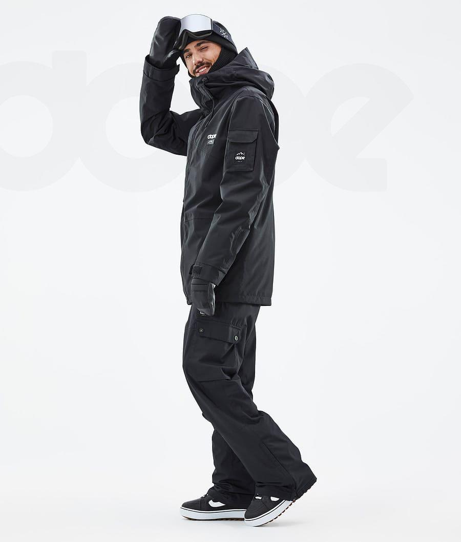 Dope Adept 2020 Snowboardjakker Herre Sort | DKRW2724