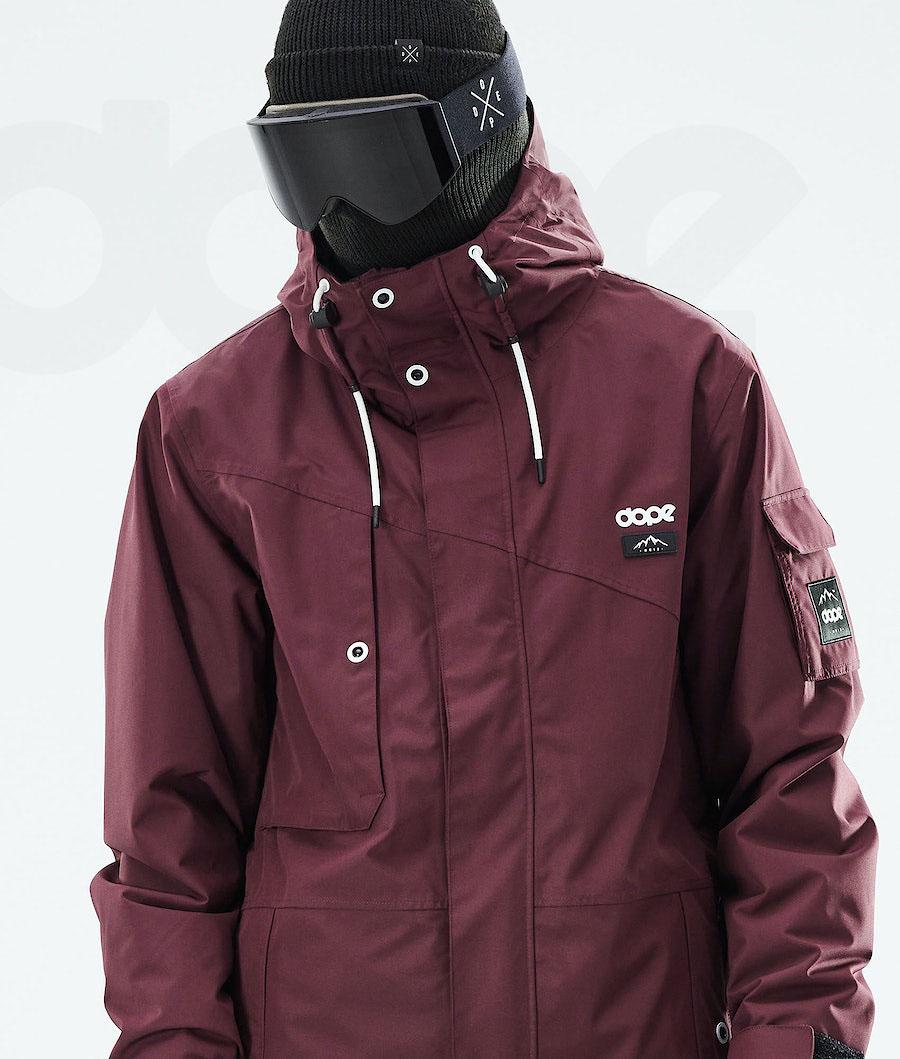 Dope Adept 2021 Skijakker Herre Bordeaux | DKBC2872