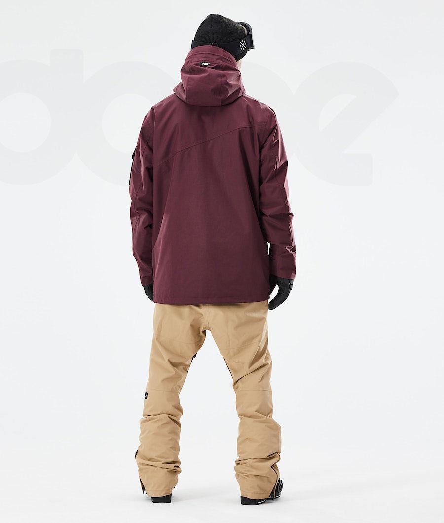 Dope Adept 2021 Skijakker Herre Bordeaux | DKBC2872