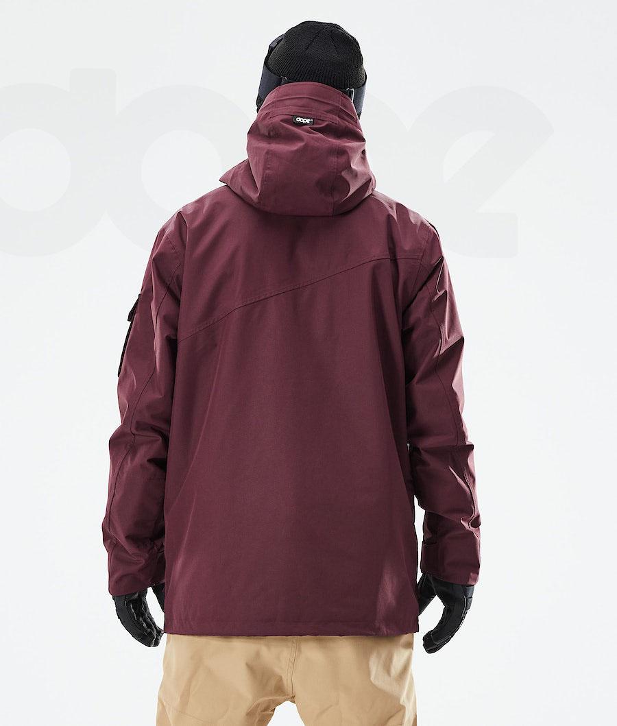 Dope Adept 2021 Skijakker Herre Bordeaux | DKBC2872