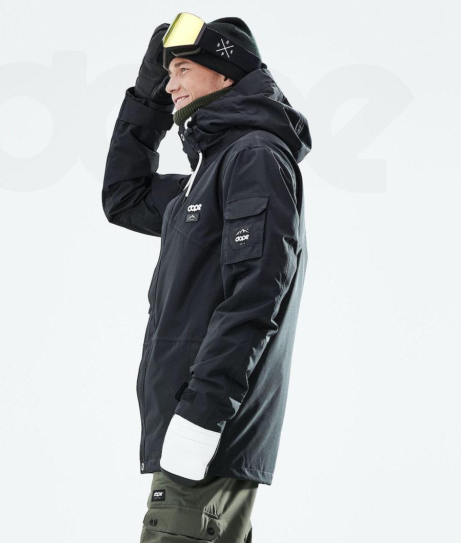 Dope Adept 2021 Snowboardjakker Herre Sort | DKQZ2727