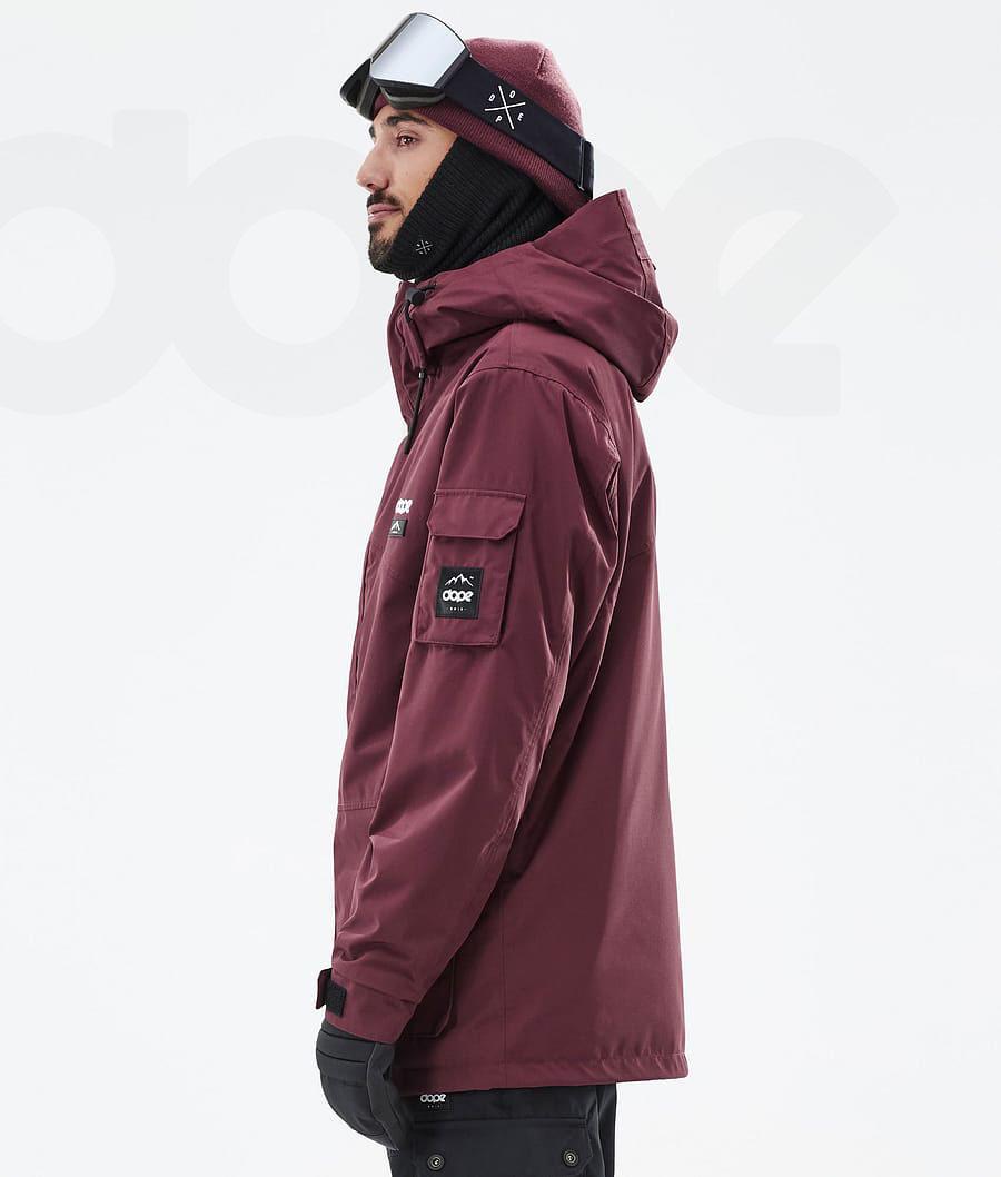 Dope Adept Don Snowboardjakker Herre Bordeaux | DKCE2732