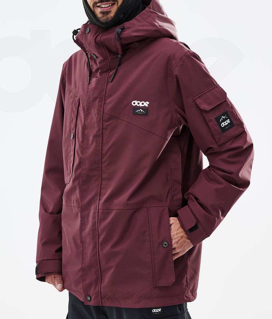 Dope Adept Don Snowboardjakker Herre Bordeaux | DKCE2732