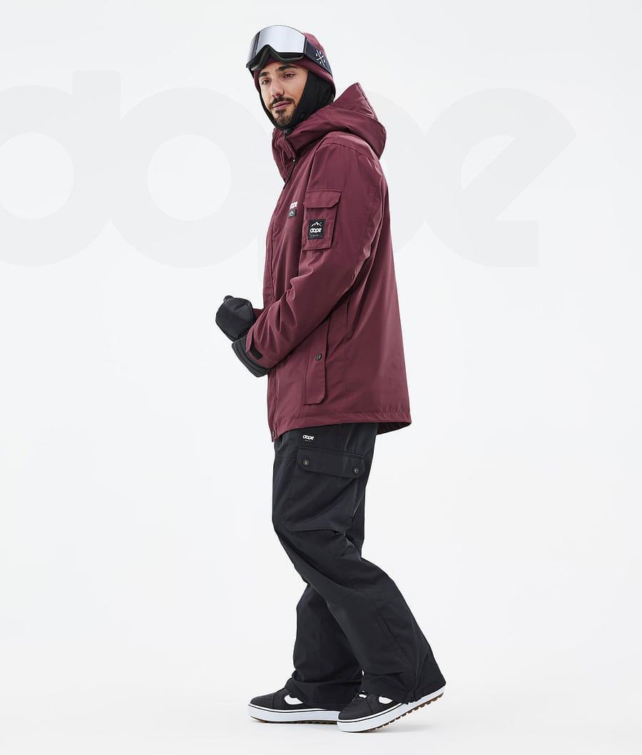 Dope Adept Don Snowboardjakker Herre Bordeaux | DKCE2732