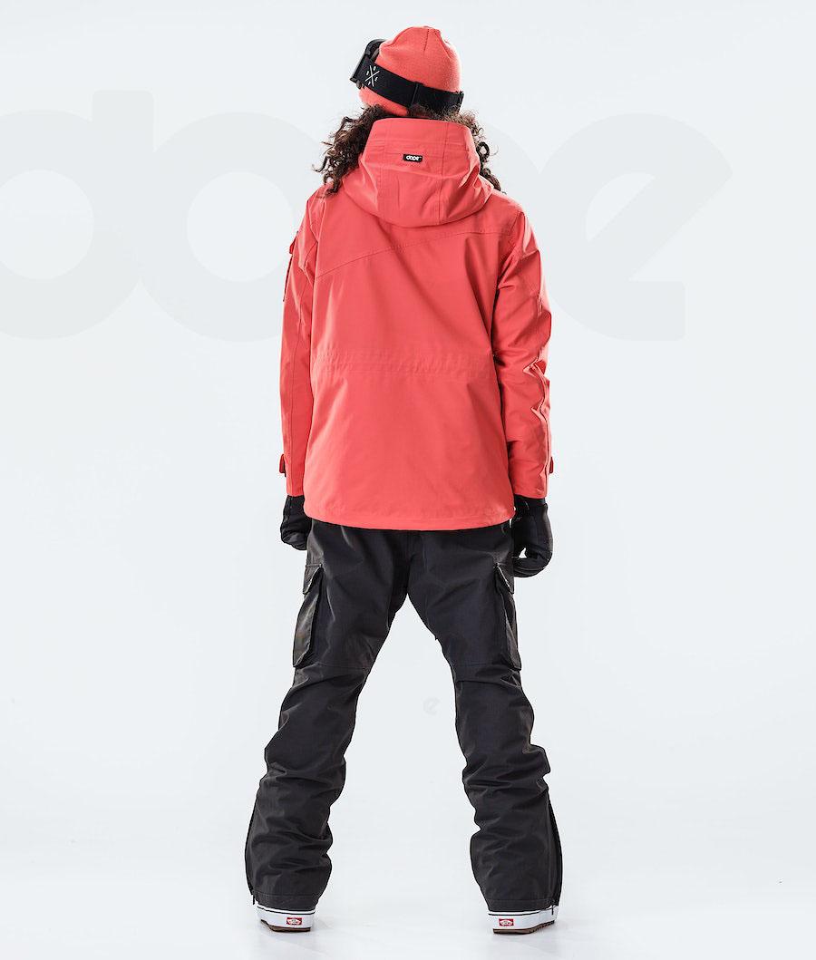 Dope Adept W 2020 Snowboardjakker Dame Koral | DKBC3395