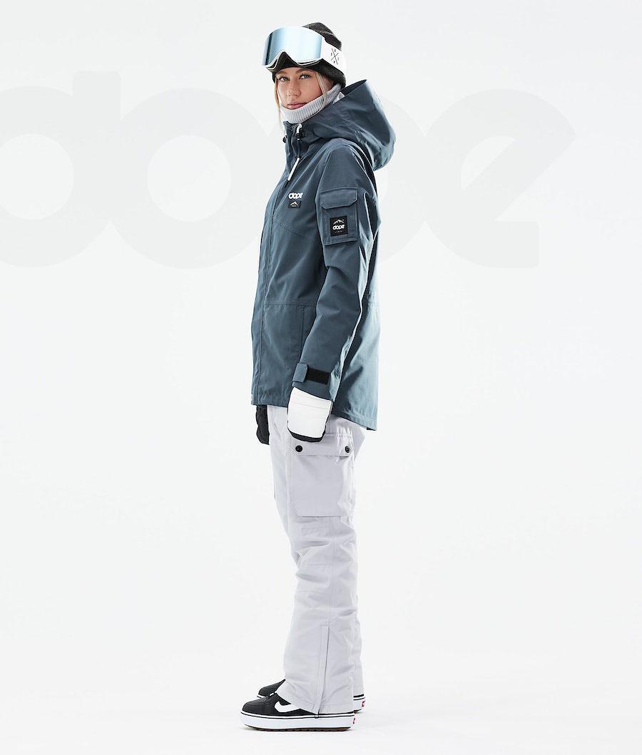 Dope Adept W 2021 Snowboardjakker Dame Blå | DKVD3396