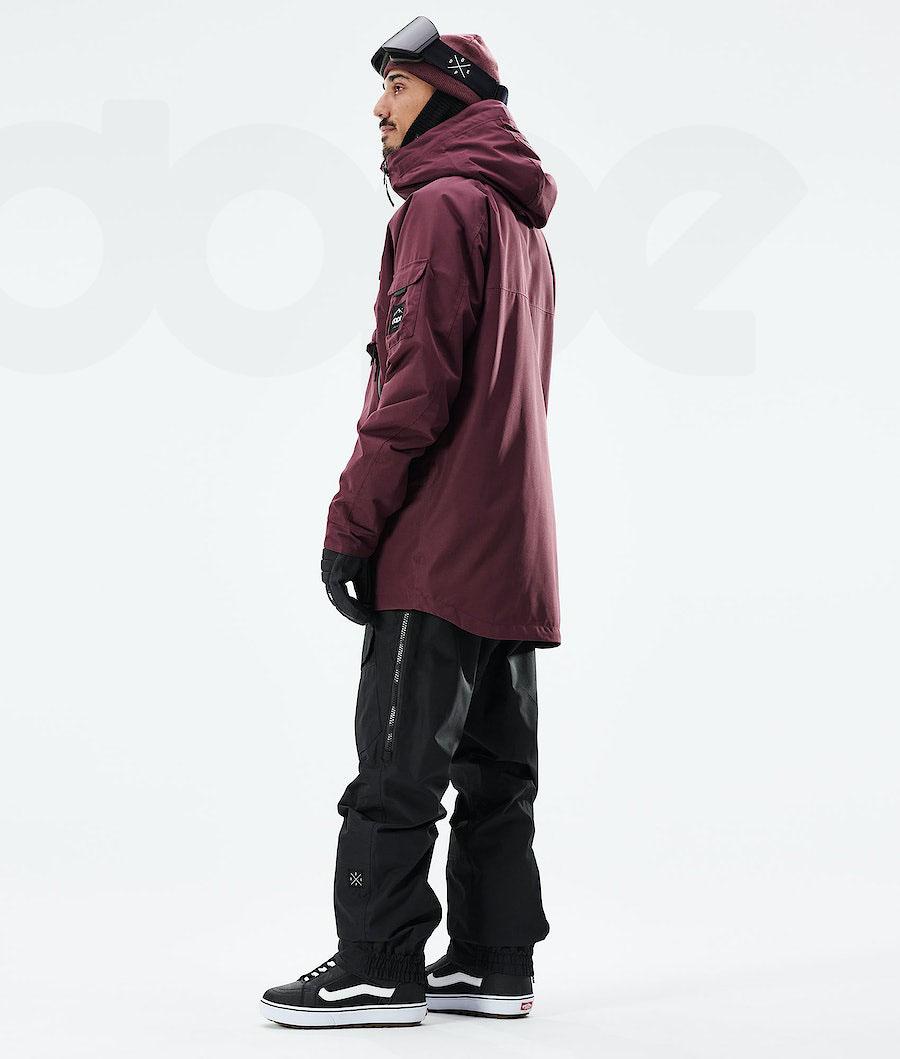 Dope Akin 2021 Snowboardjakker Herre Bordeaux | DKIS2746