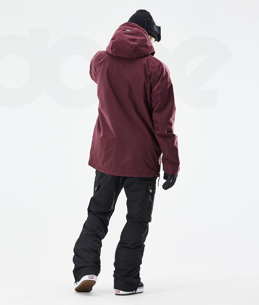 Dope Annok 2021 Snowboardjakker Herre Bordeaux | DKCE2758