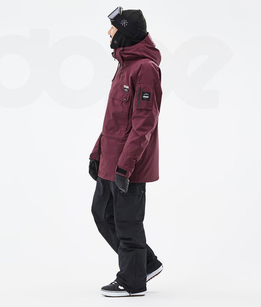 Dope Annok Don Snowboardjakker Herre Bordeaux | DKLH2761