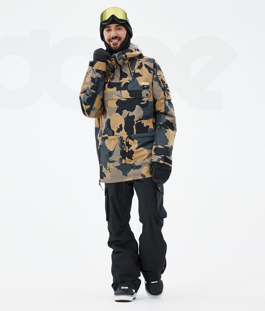 Dope Annok Snowboardjakker Herre Camo | DKQZ2753