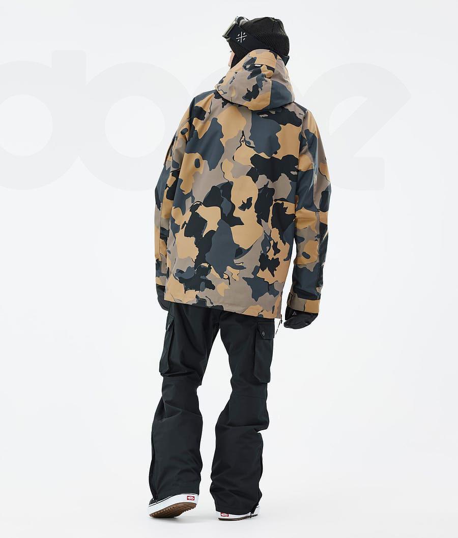 Dope Annok Snowboardjakker Herre Camo | DKQZ2753