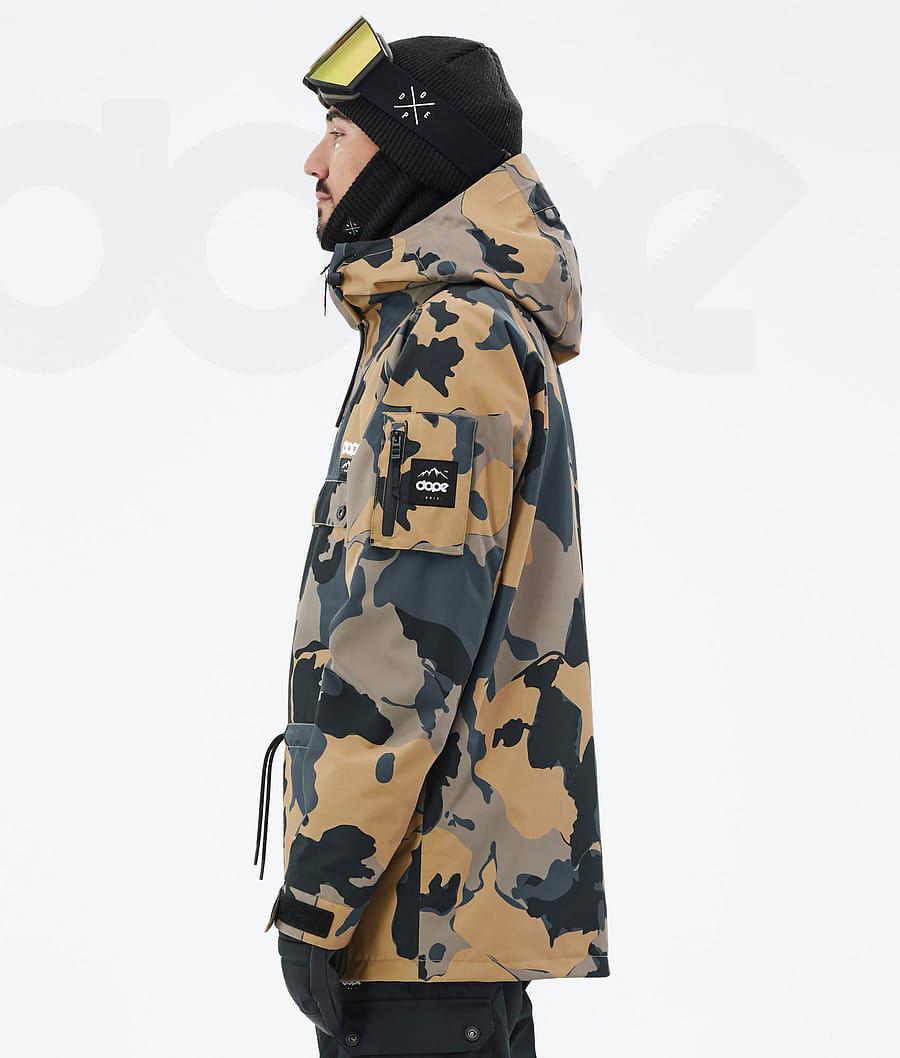 Dope Annok Snowboardjakker Herre Camo | DKQZ2753