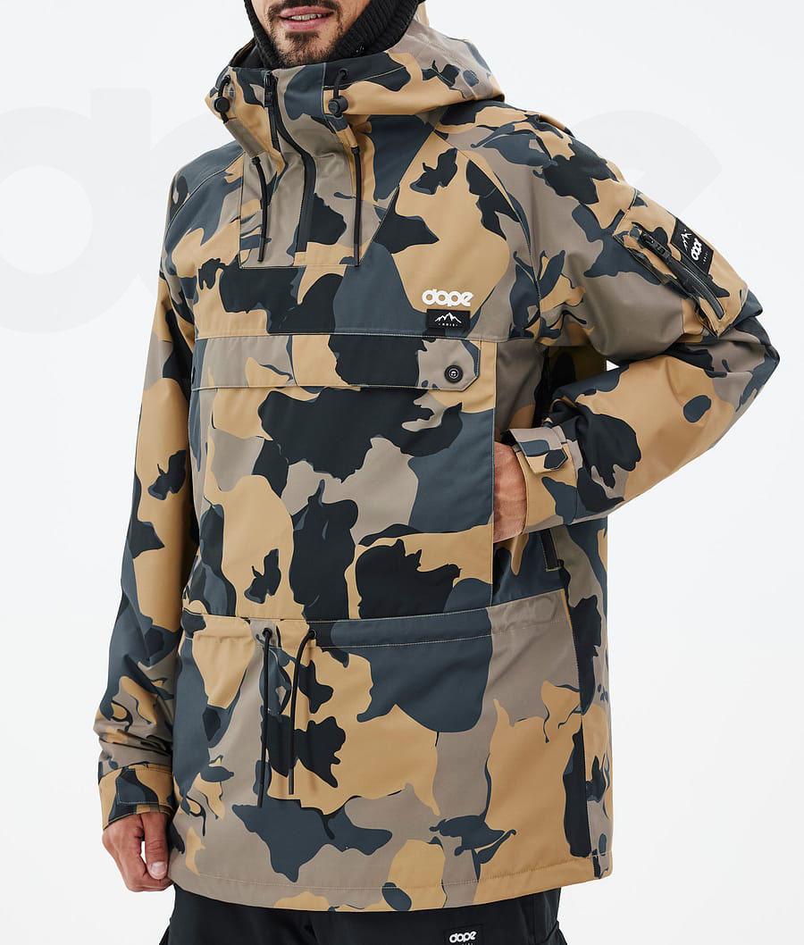 Dope Annok Snowboardjakker Herre Camo | DKQZ2753