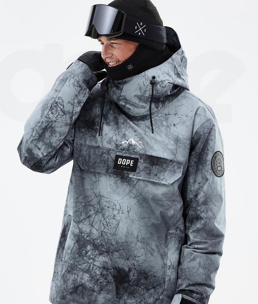 Dope Blizzard Dirt Snowboardjakker Herre Aqua | DKWY2779