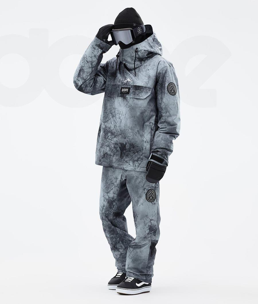 Dope Blizzard Dirt Snowboardjakker Herre Aqua | DKWY2779