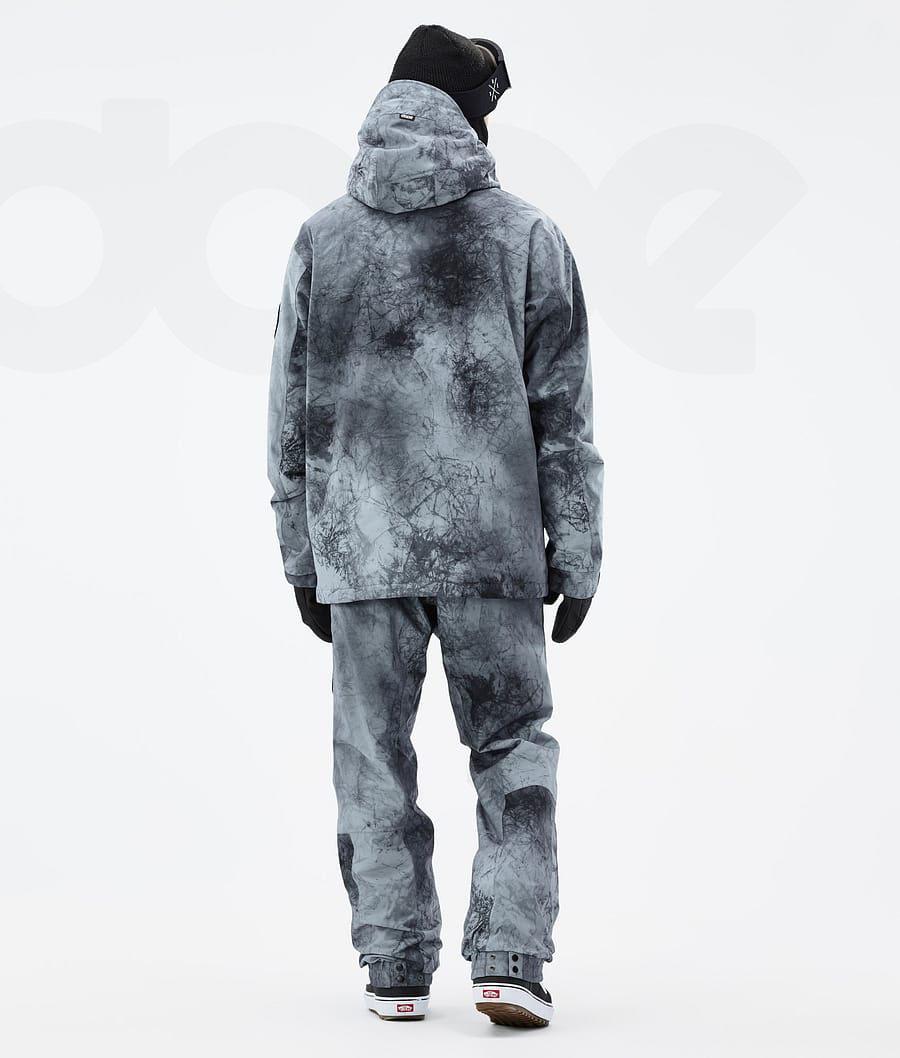 Dope Blizzard Dirt Snowboardjakker Herre Aqua | DKWY2779