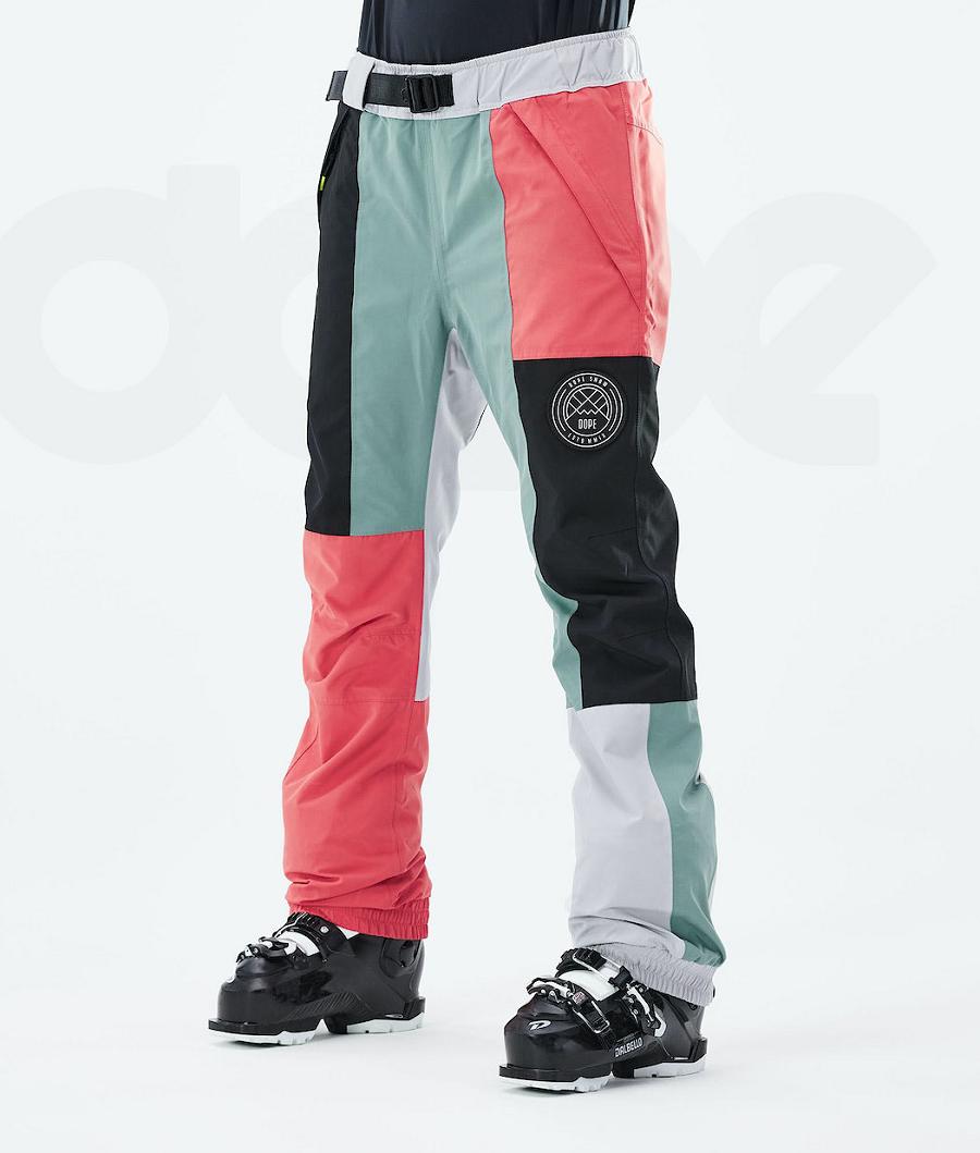 Dope Blizzard LE W Limited Edition Patchwork Skibukser Dame Orange | DKVD3299