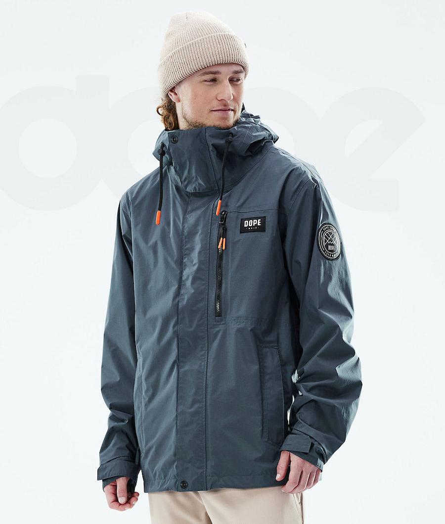 Dope Blizzard Light Full Zip Udendørs Jakker Herre Blå | DKHK2693