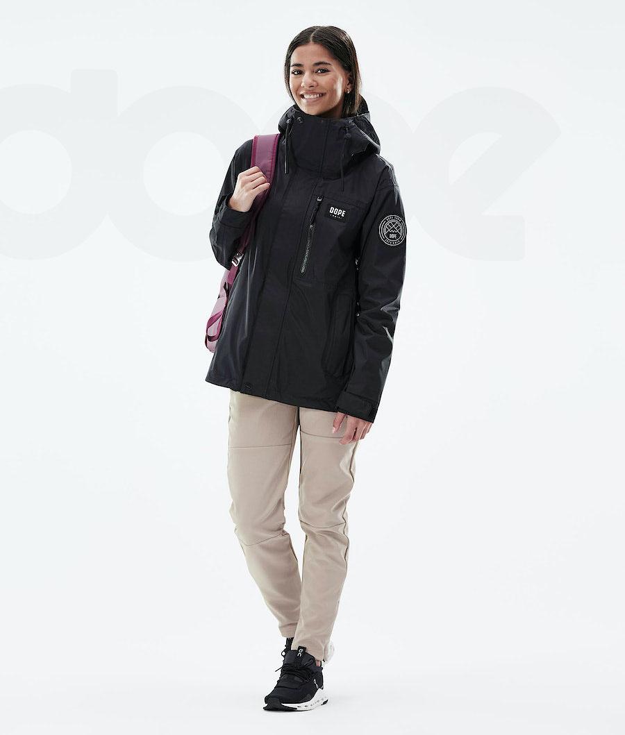 Dope Blizzard Light W Full Zip Udendørs Jakker Dame Sort | DKOR3723