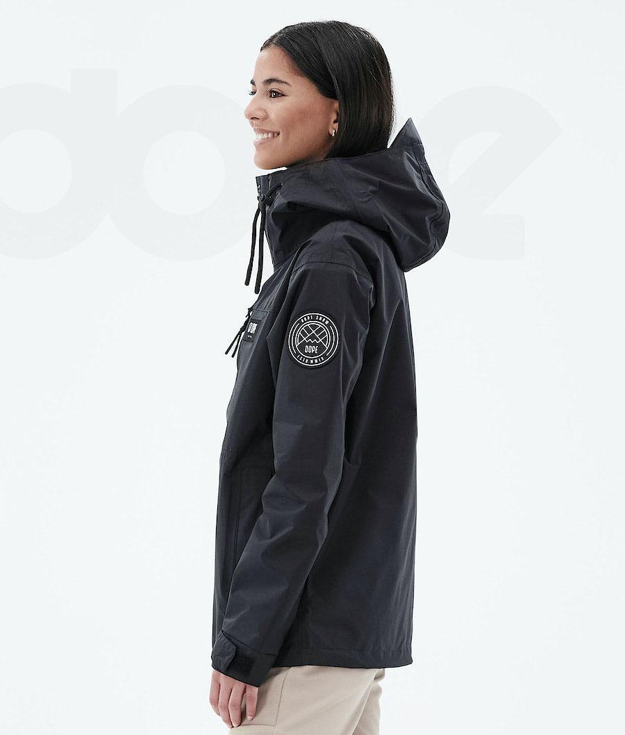 Dope Blizzard Light W Full Zip Udendørs Jakker Dame Sort | DKOR3723