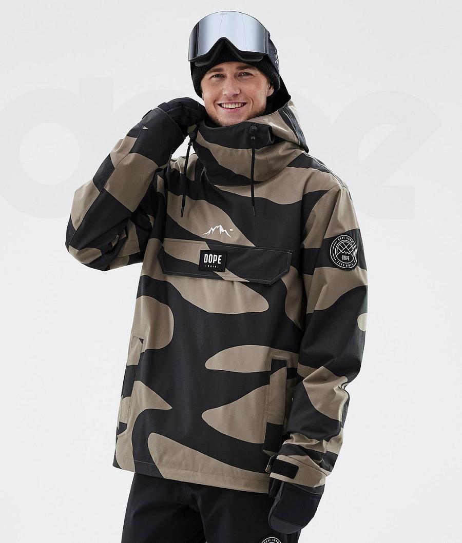 Dope Blizzard Pangea Snowboardjakker Herre Brune | DKGL2784