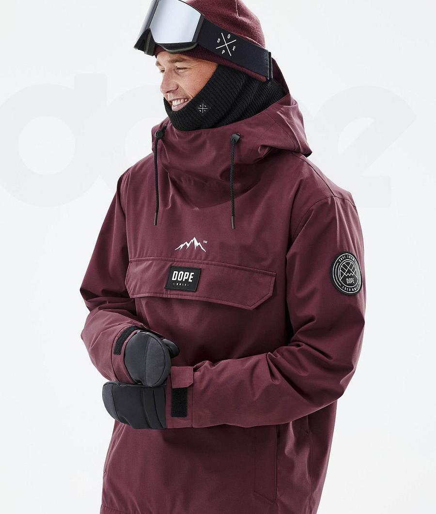 Dope Blizzard Snowboardjakker Herre Bordeaux | DKHK2764