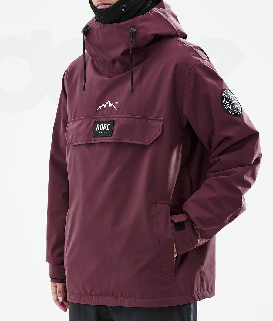 Dope Blizzard Snowboardjakker Herre Bordeaux | DKHK2764