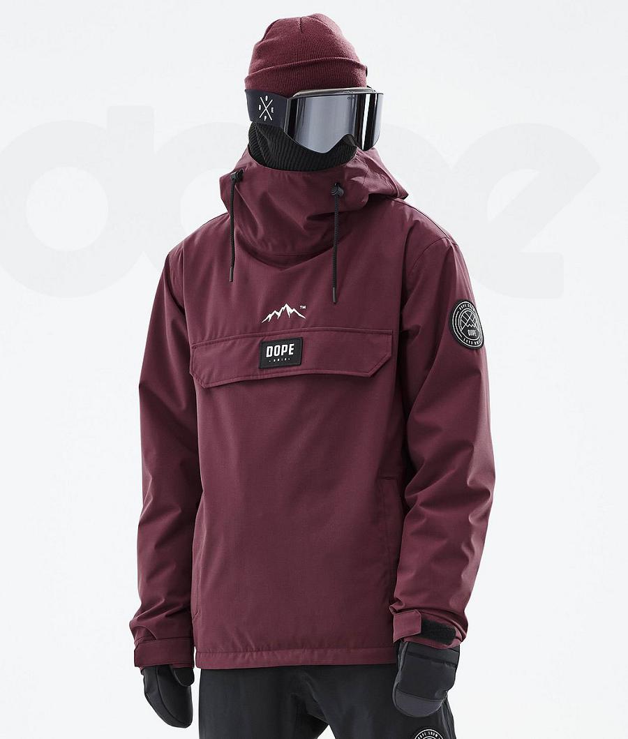 Dope Blizzard Snowboardjakker Herre Bordeaux | DKHK2764