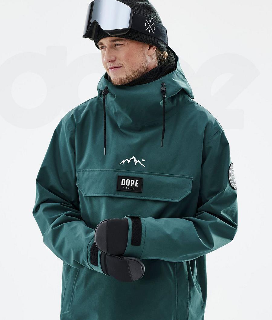 Dope Blizzard Snowboardjakker Herre Grøn | DKOR2772